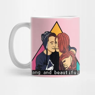 young and beautiful Mug